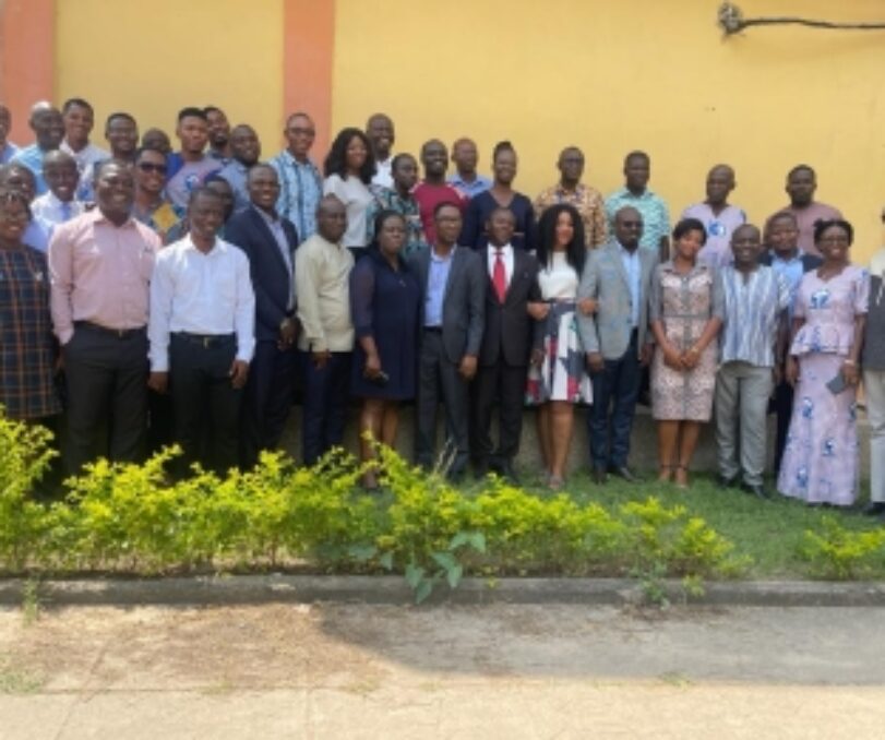 Dr. Ebo Hammond, Director, Health Administration and Support Services hold meeting with AHSAG-ER caucus