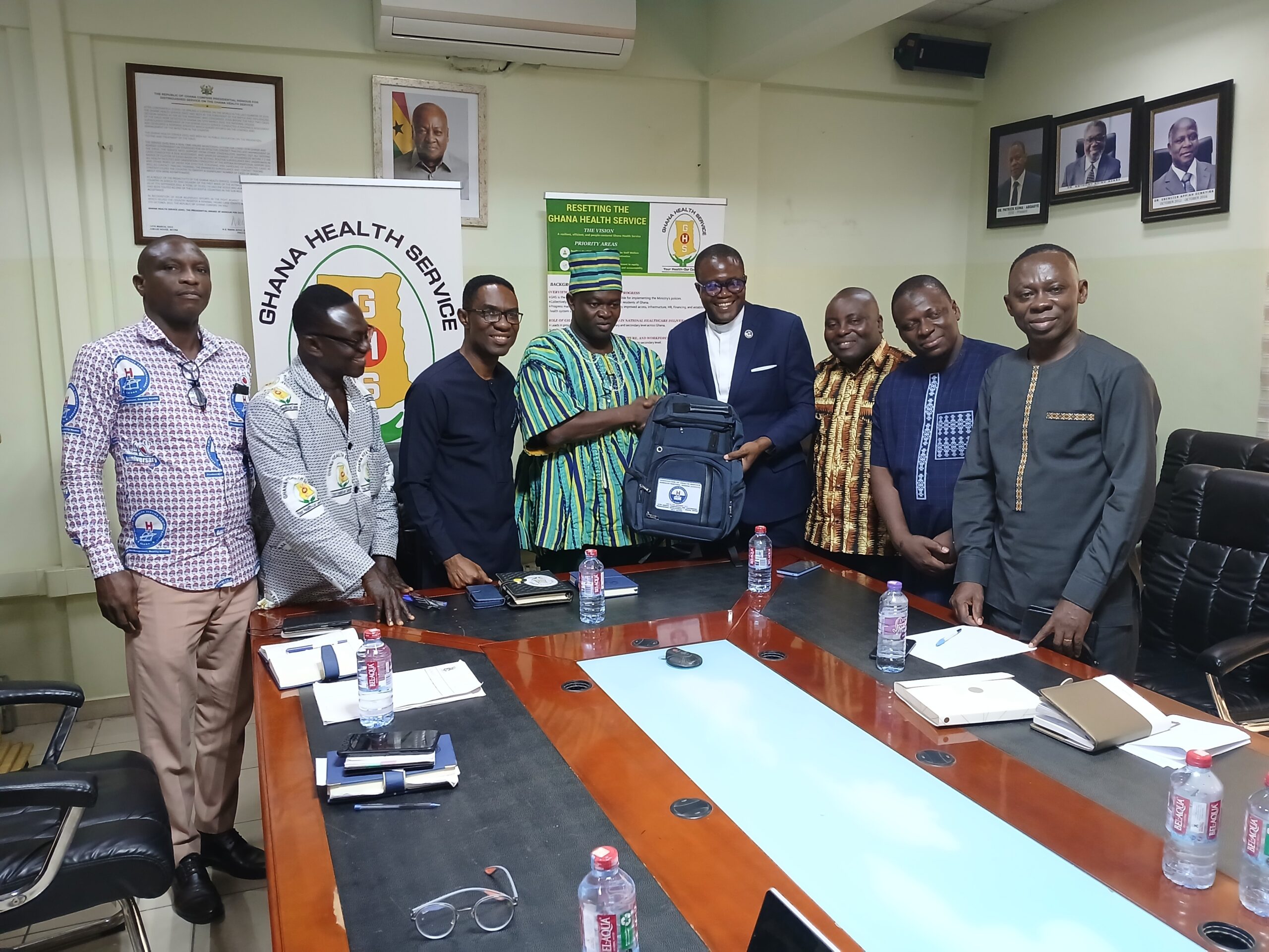 AHSAG PAYS COURTESY CALL ON DIRECTOR GENERAL, GHANA HEALTH SERVICE